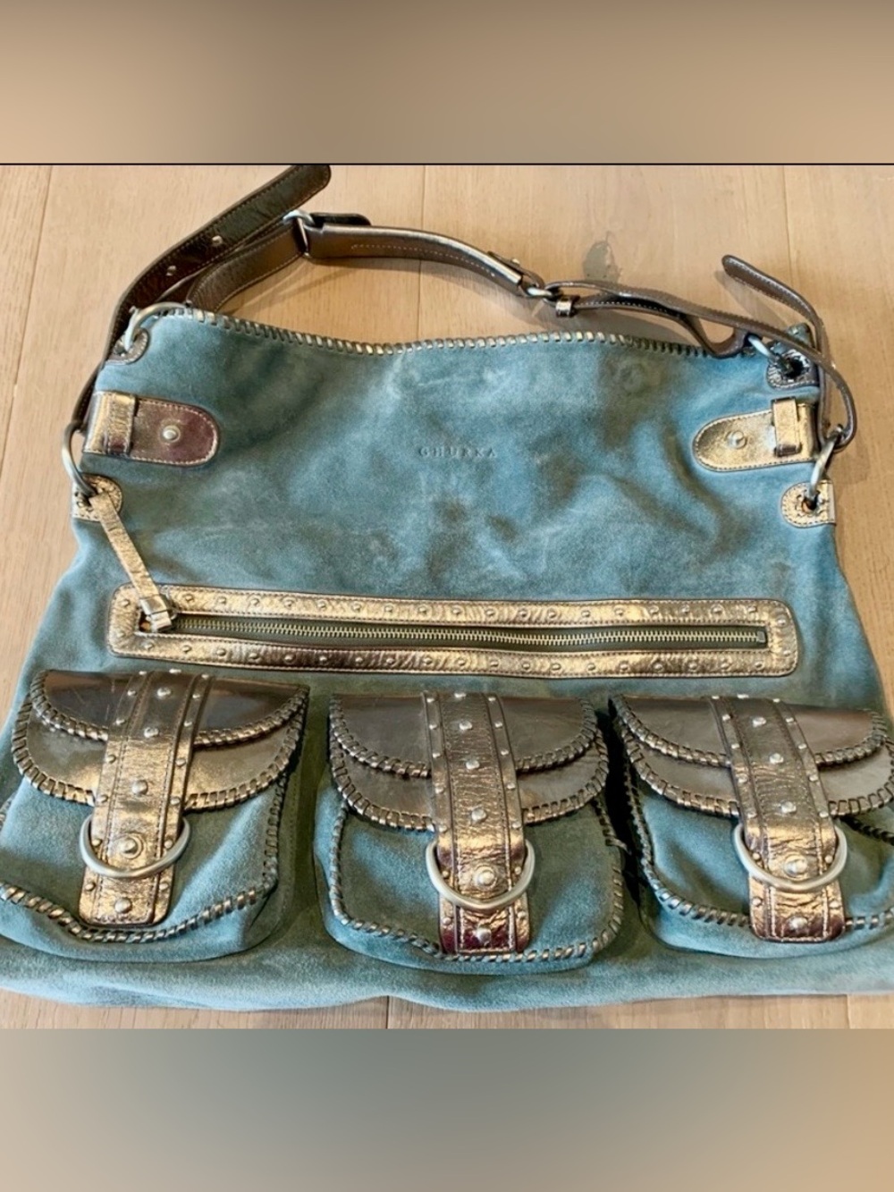 Ghurka Suede Bag